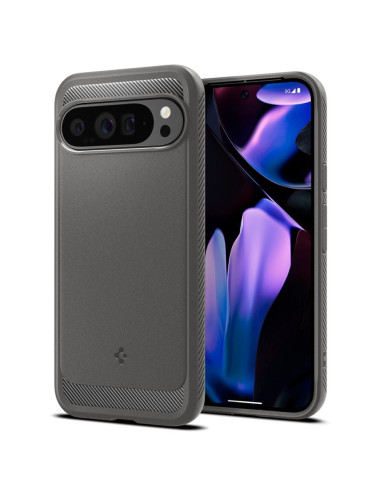 Case SPIGEN Rugged Armor for GOOGLE Pixel 9 Pro XL marble grey