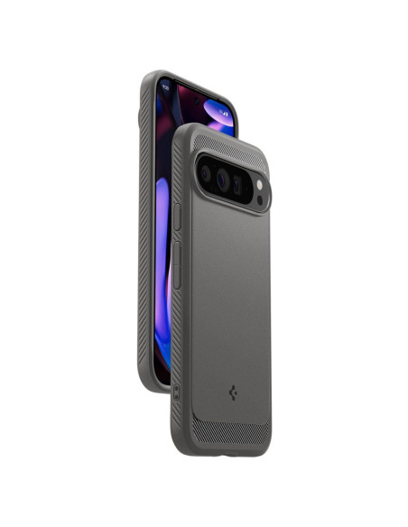 Case SPIGEN Rugged Armor for GOOGLE Pixel 9 Pro XL marble grey