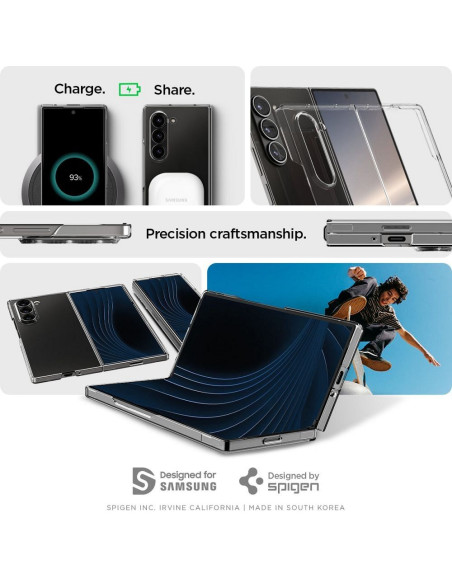 SPIGEN Coque Airskin pour SAMSUNG Z FOLD 6 transparente