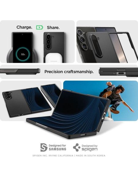 SPIGEN Coque Airskin pour SAMSUNG Z FOLD 6 noir