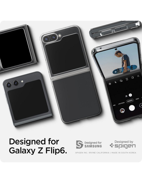 SPIGEN Coque Airskin pour SAMSUNG Z FLIP 6 transparente
