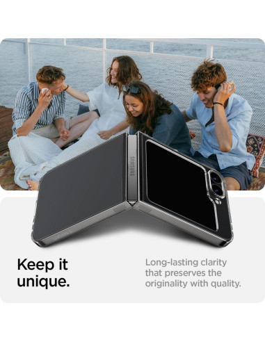 SPIGEN Coque Airskin pour SAMSUNG Z FLIP 6 transparente
