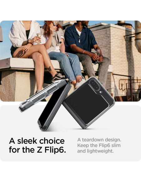 SPIGEN Coque Airskin pour SAMSUNG Z FLIP 6 transparente