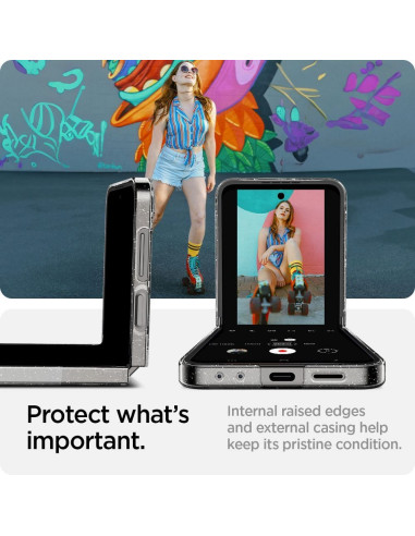 SPIGEN Coque Airskin pour SAMSUNG Z FLIP 6 cristal pailleté