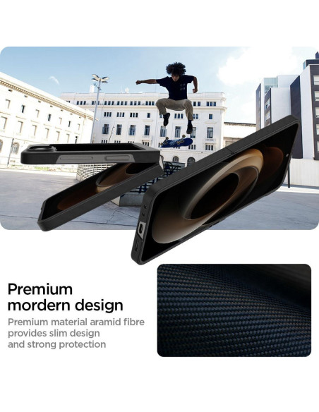 SPIGEN Coque Airskin pour SAMSUNG Z FLIP 6 noir aramide