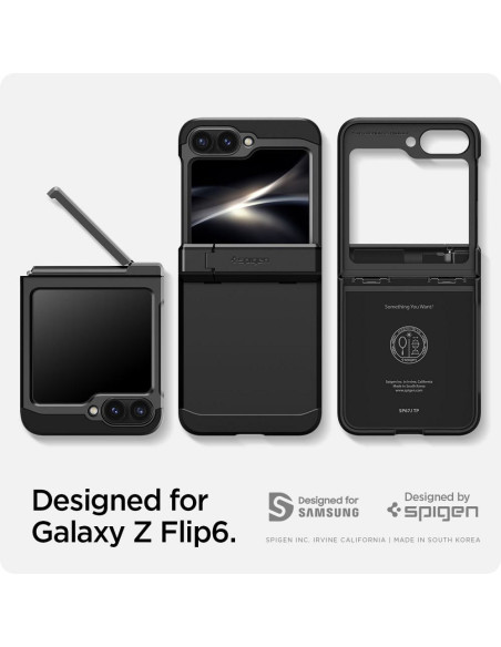 SPIGEN Tough Armor Pro Coque pour SAMSUNG Z FLIP 6 noir
