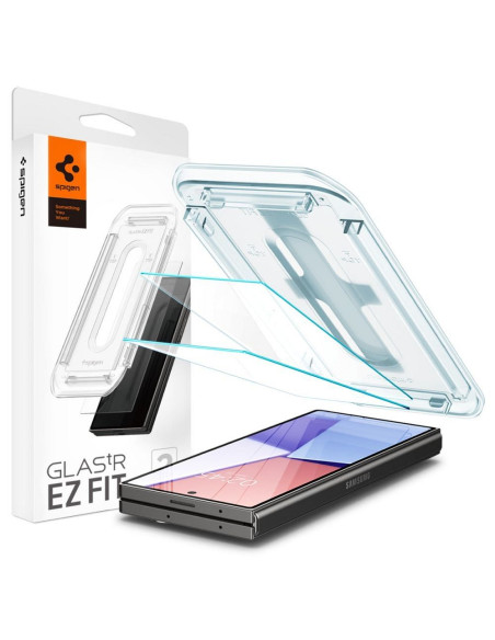 Verre trempé "EZ FIT" de SPIGEN Glas.TR Lot de 2 pour SAMSUNG Z FOLD 6 transparent