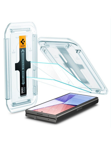 Verre trempé "EZ FIT" de SPIGEN Glas.TR Lot de 2 pour SAMSUNG Z FOLD 6 transparent