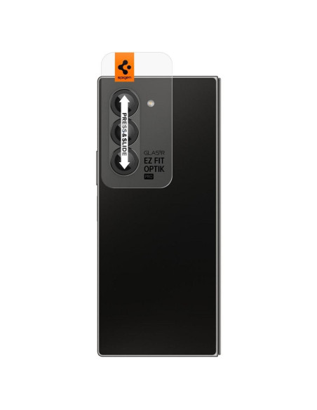 SPIGEN OPTIK.TR "EZ FIT" protecteur de caméra 2-pack pour SAMSUNG Z FOLF 6 noir