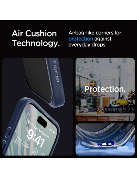Case SPIGEN Ultra Hybrid for IPHONE 16 Pro Max navy blue