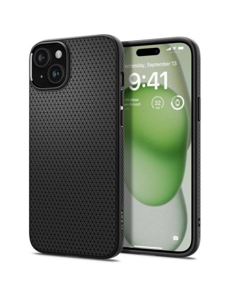 Case SPIGEN Liquid Air for IPHONE 16 Plus matte black