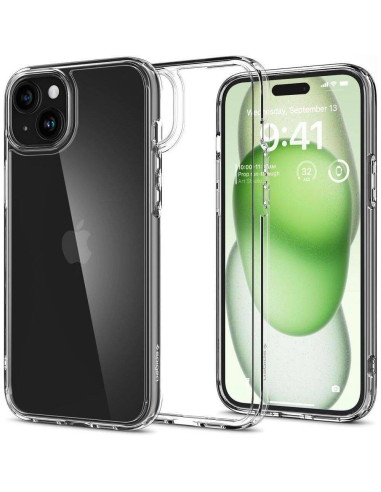Case SPIGEN Ultra Hybrid for IPHONE 16 Plus crystal clear