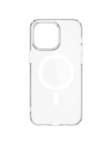 Case SPIGEN Ultra Hybrid Mag compatible with MagSafe for IPHONE 16 Pro frost clear