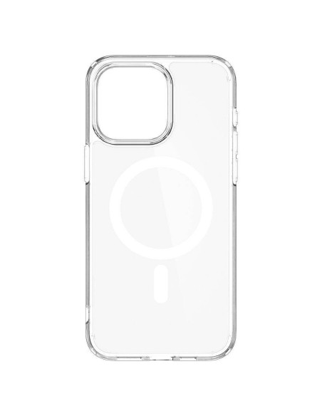Case SPIGEN Ultra Hybrid Mag compatible with MagSafe for IPHONE 16 Pro frost clear
