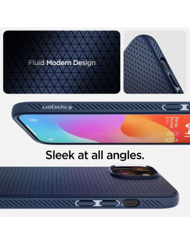 Case SPIGEN Liquid Air for IPHONE 16 navy blue