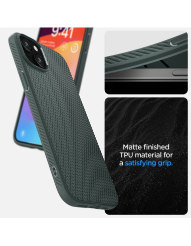 Case SPIGEN Liquid Air for IPHONE 16 abbys green