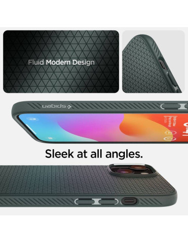 Case SPIGEN Liquid Air for IPHONE 16 abbys green