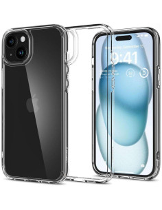 Case SPIGEN Ultra Hybrid for IPHONE 16 crystal clear