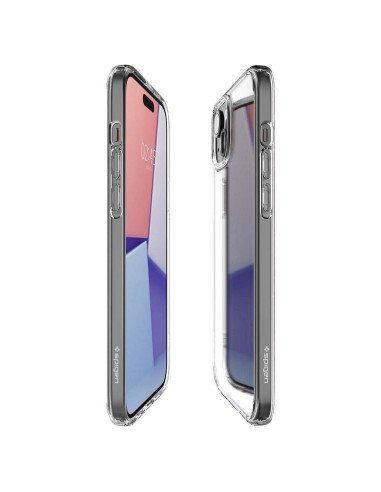 Case SPIGEN Ultra Hybrid for IPHONE 16 crystal clear