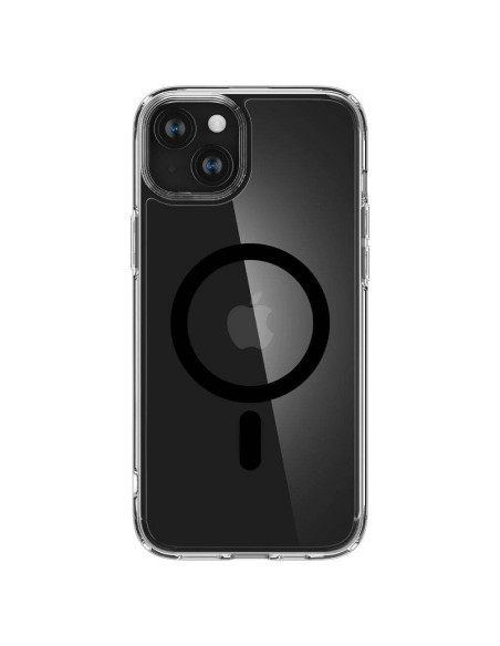 Case SPIGEN Ultra Hybrid Mag compatible with MagSafe for IPHONE 16 black