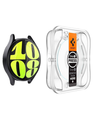 SPIGEN GLAS.TR "EZ-FIT" Verre trempé 2-PACK pour SAMSUNG Galaxy Watch 7 ( 44 MM ) transparent