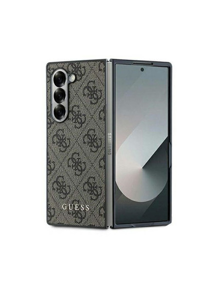 Coque GUESS pour SAMSUNG Z Fold 6 GUHCZFD6GF4GBR (HC PU 4G Charm) marron