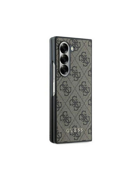 Coque GUESS pour SAMSUNG Z Fold 6 GUHCZFD6GF4GBR (HC PU 4G Charm) marron