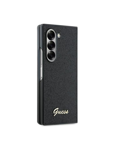 Coque GUESS pour SAMSUNG Z Fold 6 GUHCZFD6HGGSHK (HC PU 4G Glitter Script) noir