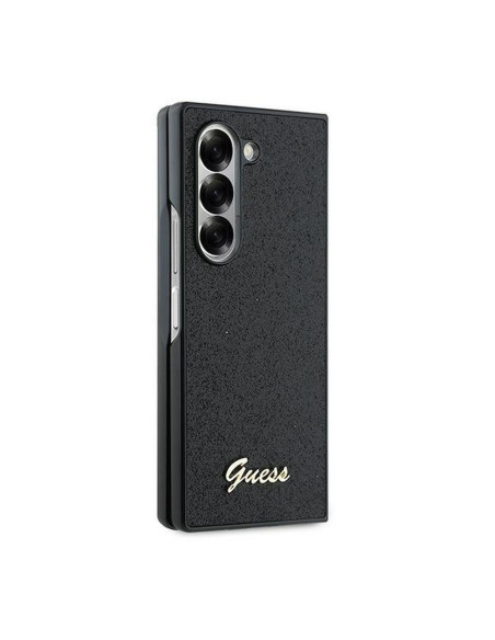 Coque GUESS pour SAMSUNG Z Fold 6 GUHCZFD6HGGSHK (HC PU 4G Glitter Script) noir