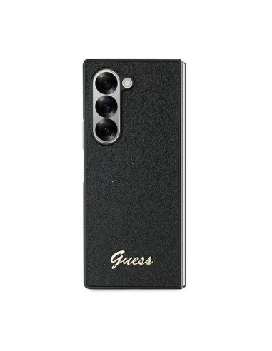 Coque GUESS pour SAMSUNG Z Fold 6 GUHCZFD6HGGSHK (HC PU 4G Glitter Script) noir