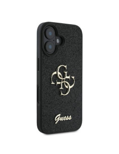 GUESS case for IPHONE 16 Plus GUHCP16MHG4SGK (Fixed Glitter Big 4G) black 2