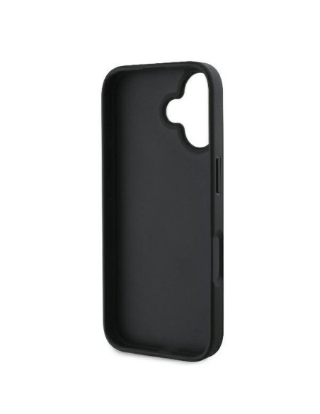 GUESS case for IPHONE 16 Plus GUHCP16MHG4SGK (Fixed Glitter Big 4G) black