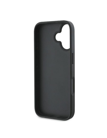 GUESS case for IPHONE 16 Plus GUHCP16MG4GLGR (PC/TPU 4G PU Bottom Stripe) grey
