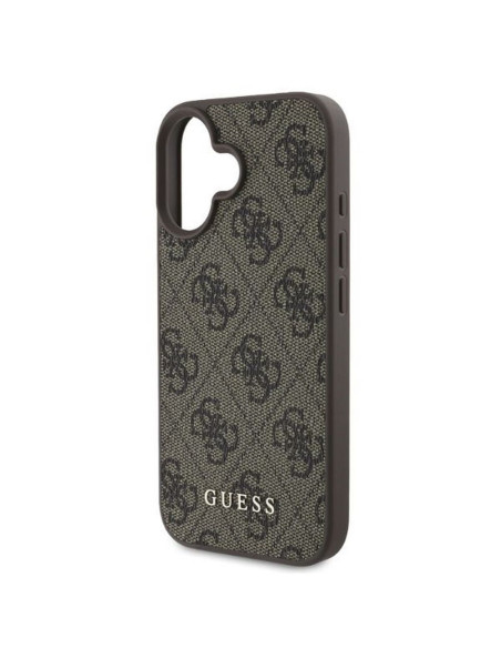 GUESS case for IPHONE 16 GUHCP16SG4GFBR (PU 4G Classic) brown