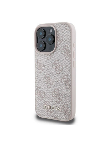 GUESS case for IPHONE 16 Pro GUHCP16LG4GFPI (PU 4G Classic) pink