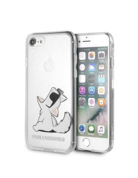 Coque ORIGINAL Hardcase KARL LAGERFELD KLHCI8CFNRC iPhone 7/8 transparent