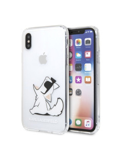 Coque ORIGINAL Hardcase KARL LAGERFELD KLHCPXCFNRC iPhone X/Xs transparent