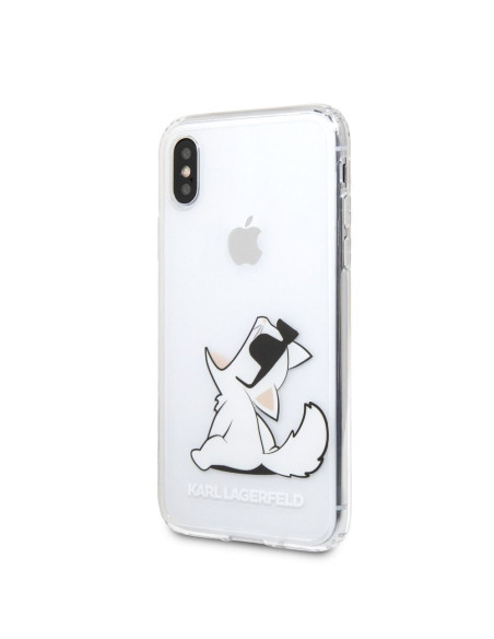 Coque ORIGINAL Hardcase KARL LAGERFELD KLHCPXCFNRC iPhone X/Xs transparent