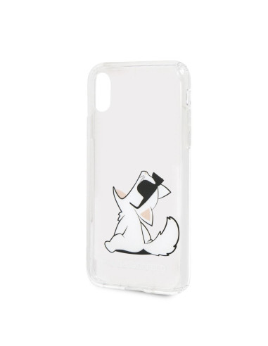 Coque ORIGINAL Hardcase KARL LAGERFELD KLHCPXCFNRC iPhone X/Xs transparent