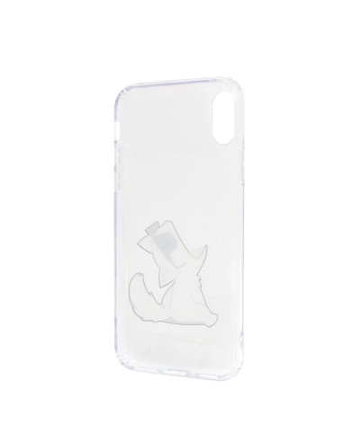 Coque ORIGINAL Hardcase KARL LAGERFELD KLHCPXCFNRC iPhone X/Xs transparent