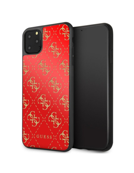 ETUI ORIGINAL Hardcase GUESS GUHCN654GGPRE iPhone 11 Pro Max ROUGE