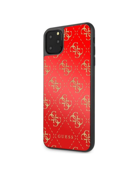 ETUI ORIGINAL Hardcase GUESS GUHCN654GGPRE iPhone 11 Pro Max ROUGE