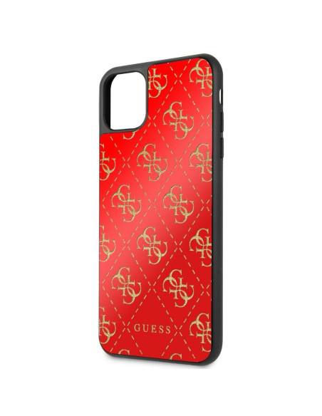 ETUI ORIGINAL Hardcase GUESS GUHCN654GGPRE iPhone 11 Pro Max ROUGE
