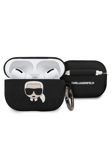 Coque ORIGINAL KARL LAGERFELD KLACAPSILGLBK Apple Airpods Pro black