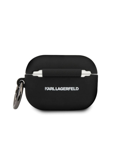 Coque ORIGINAL KARL LAGERFELD KLACAPSILGLBK Apple Airpods Pro black