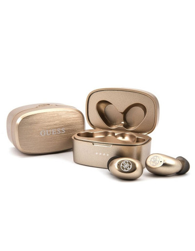 Écouteurs Bluetooth stereo TWS GUESS GUTWSJL4GGO avec docking station