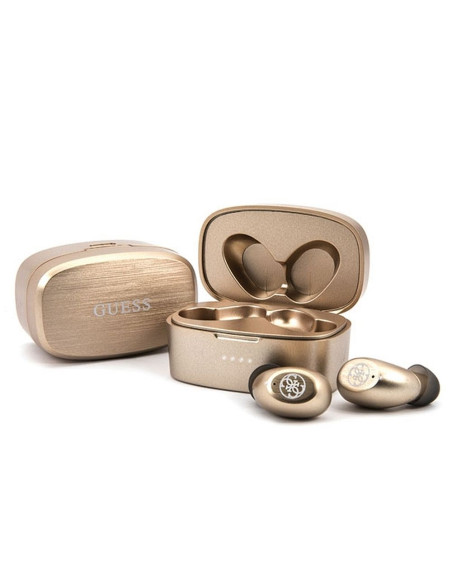Écouteurs Bluetooth stereo TWS GUESS GUTWSJL4GGO avec docking station