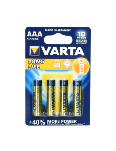 PILES ALKALINE VARTA R3 (AAA) 4 pcs Longlife
