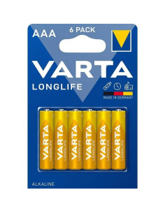 VARTA R3 (AAA) Pile alcaline longue durée 6 pièces
