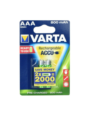 RECHARGEABLE ACCU VARTA R3 800 mAh (AAA) 2 pcs